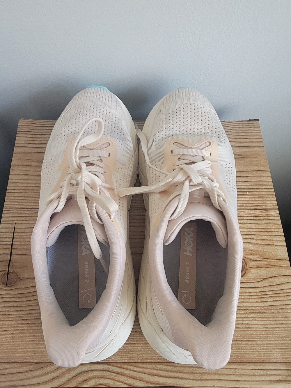 Hoka One One Women's Pale Pink Running Shoes